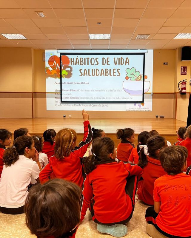 ¡Aprendiendo a cuidarnos! Nutrición y hábitos saludables en el Colegio Internacional de Granada