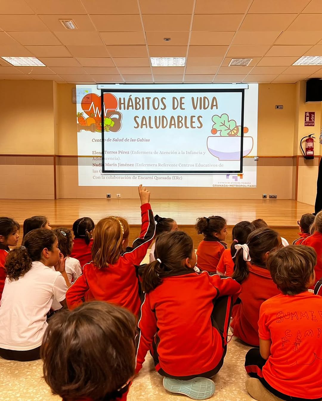 ¡Aprendiendo a cuidarnos! Nutrición y hábitos saludables en el Colegio Internacional de Granada